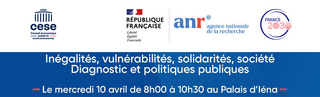 Atelier de réflexion "Inégalités, vulnérabilités, solidarités, société - Diagnostic et politiques publiques"