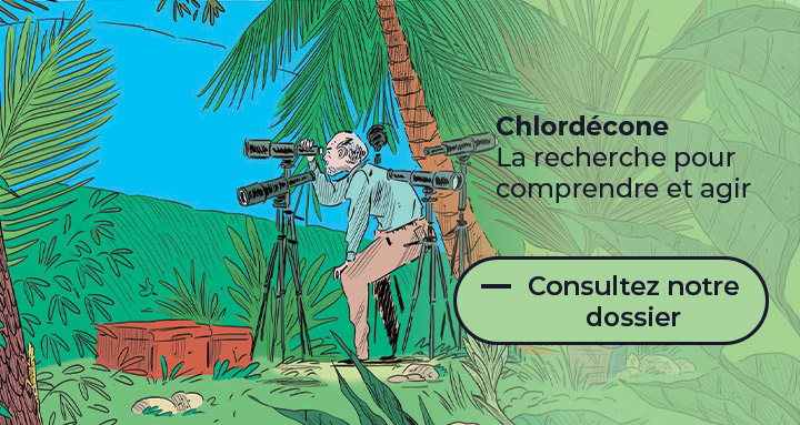 Chlordécone : la recherche pour comprendre et agir